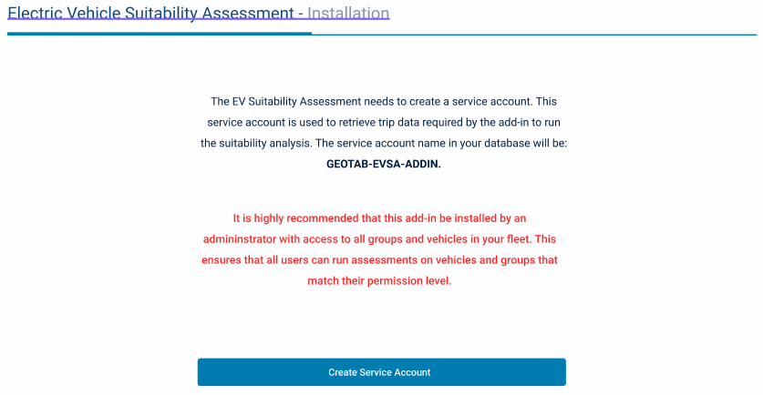 EVSA - Electric Vehicle Suitability Assessment Tool - BlueArrow